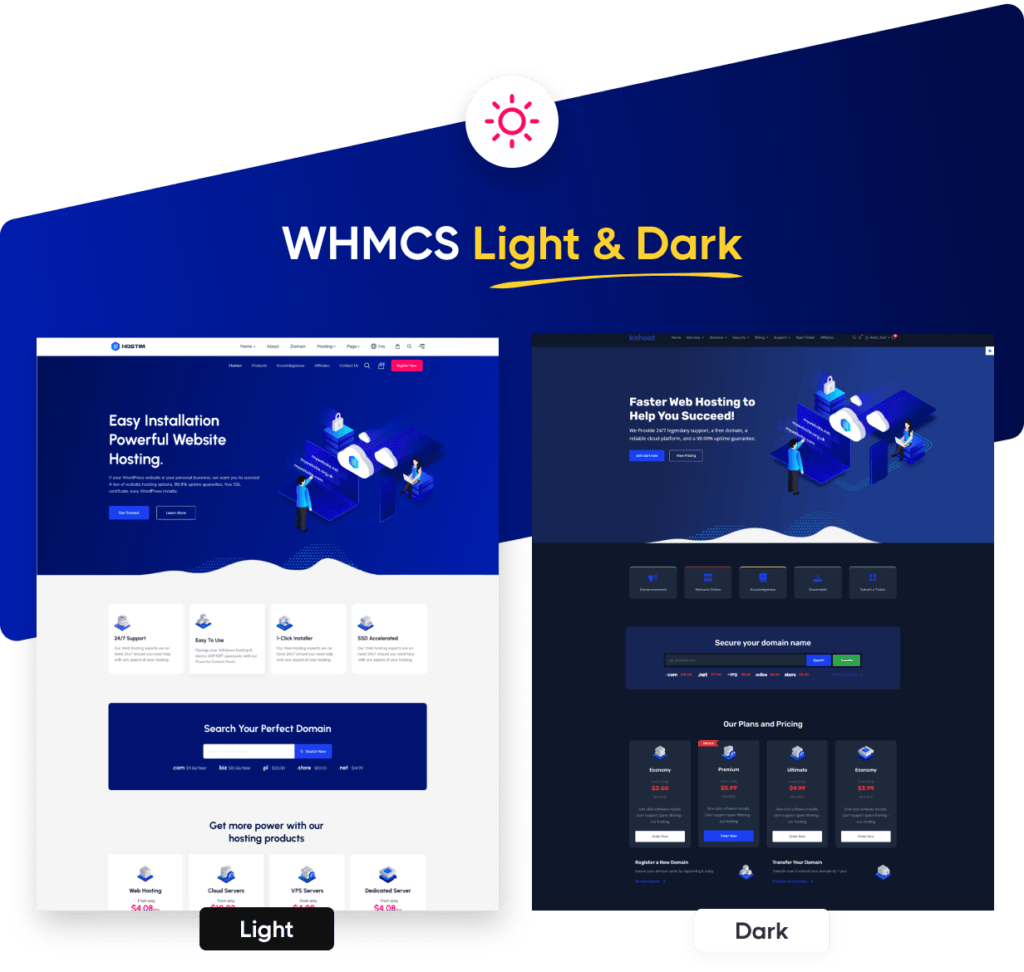 Hostim-精品WHMCS模板+WordPress主题免费下载[更至v4.3.0]插图