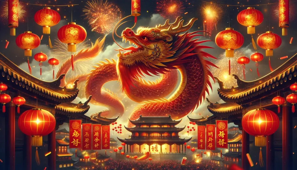 【春节专属】龙年高清壁纸图片素材免费下载插图7 龙年春节-中国古风图片