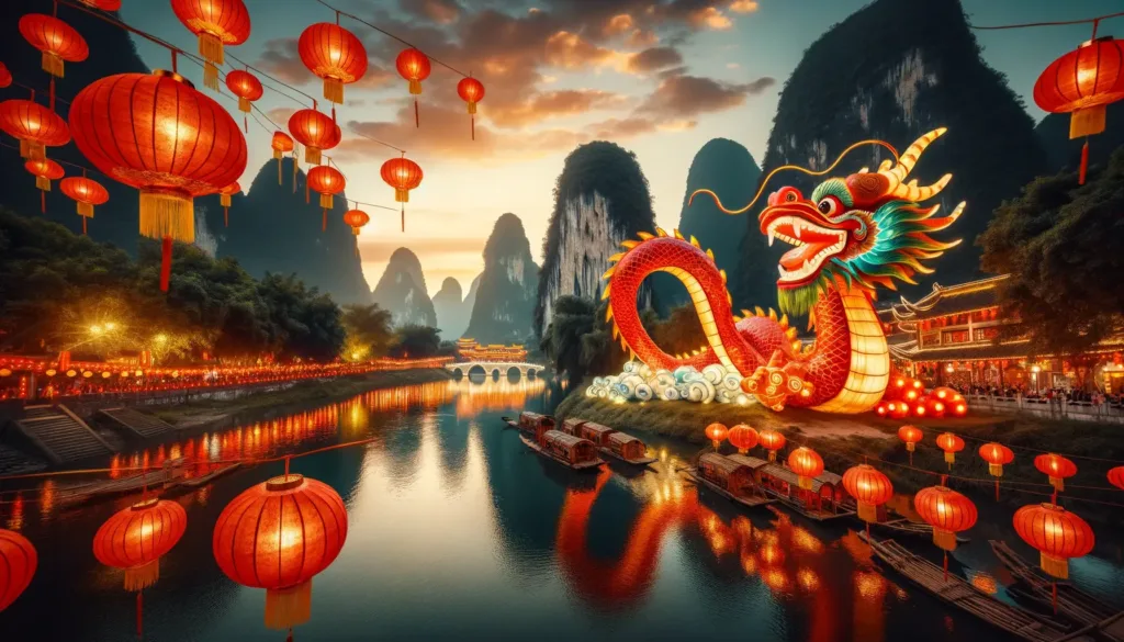 【春节专属】龙年高清壁纸图片素材免费下载插图10 龙年春节-桂林漓江