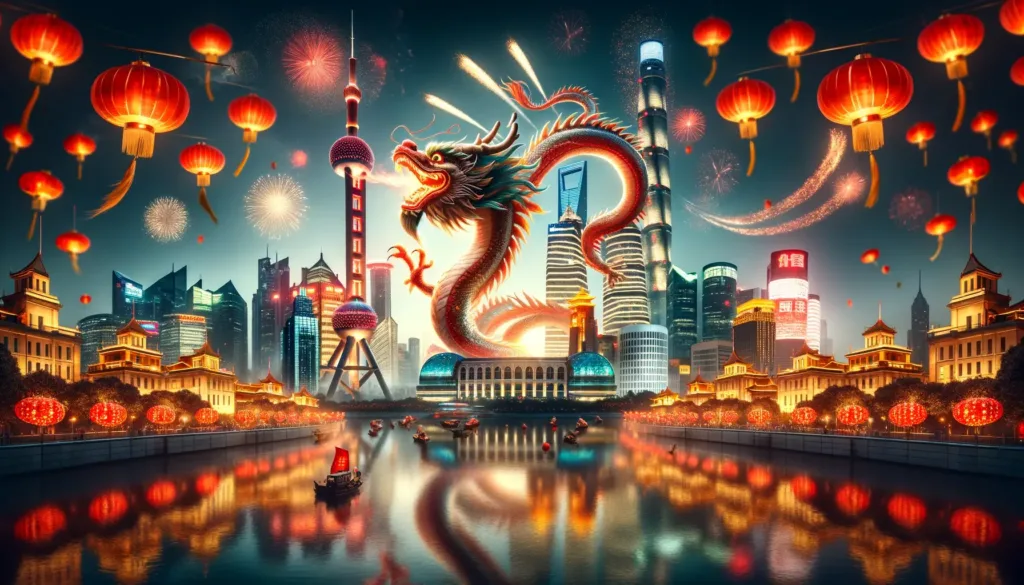 【春节专属】龙年高清壁纸图片素材免费下载插图14 龙年春节-上海外滩3