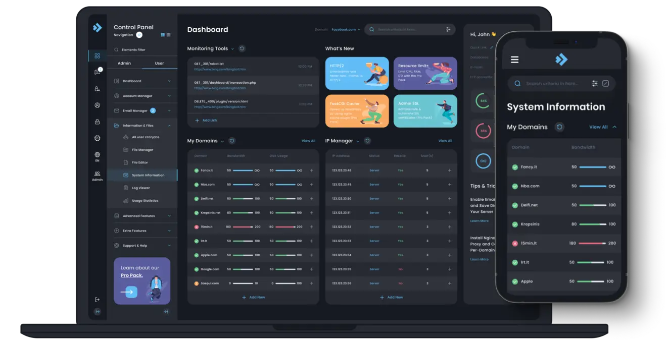 DirectAdmin面板介绍、用户评价、综合对比插图1 DirectAdmin面板介绍、用户评价、综合对比插图1
