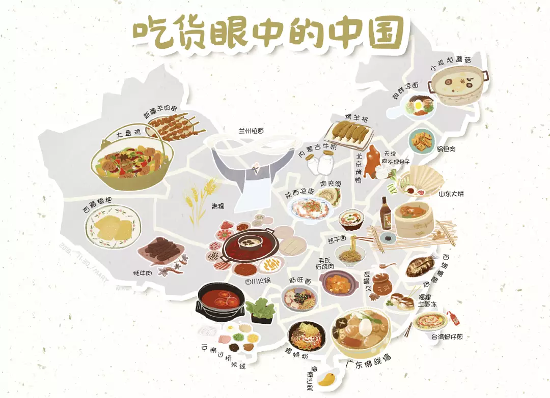 【详细版】中国各地经典美食大全:一份舌尖上的完整地图插图 【详细版】中国各地经典美食大全:一份舌尖上的完整地图插图