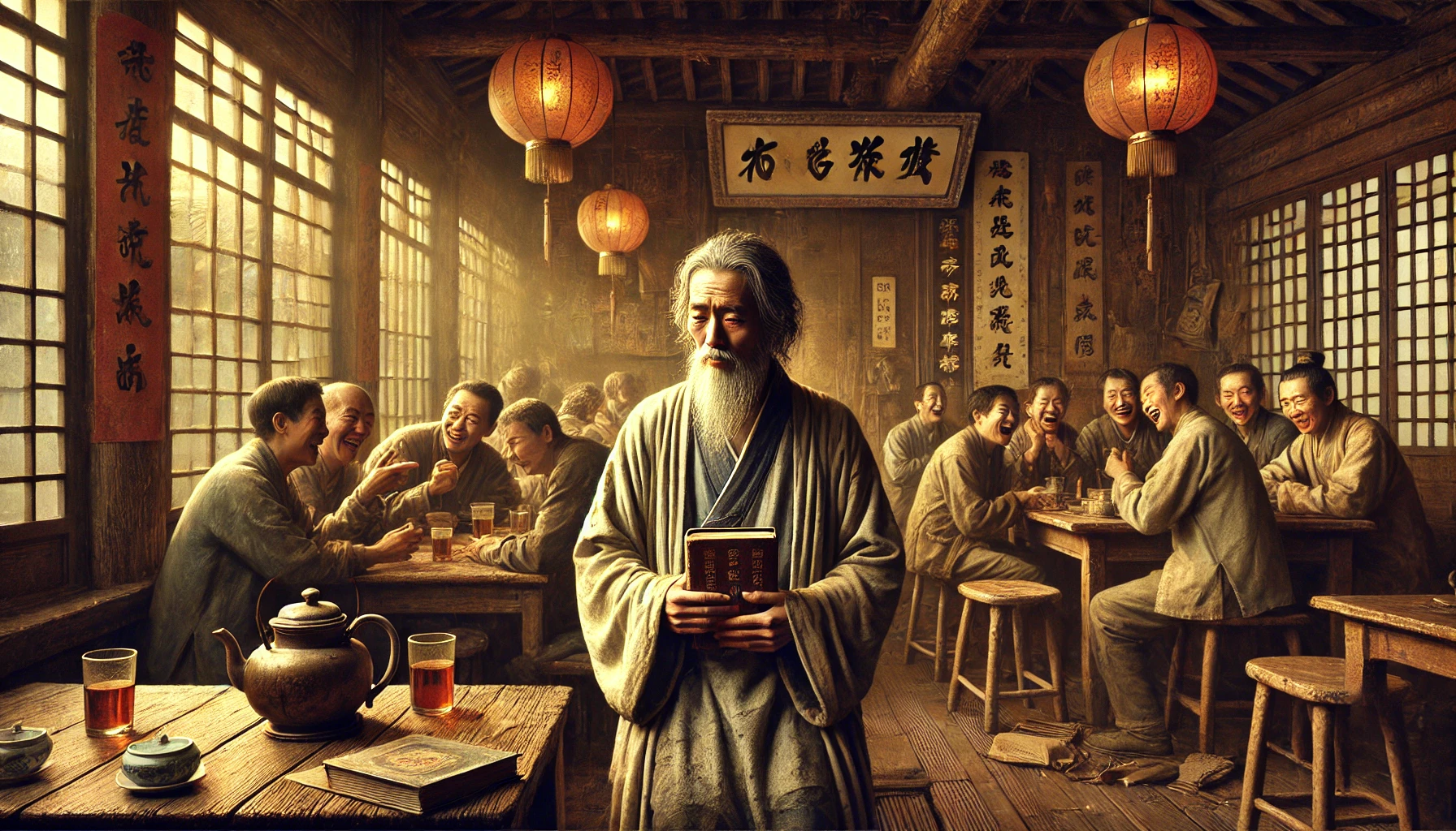 孔乙己：一个永恒的社会镜像插图