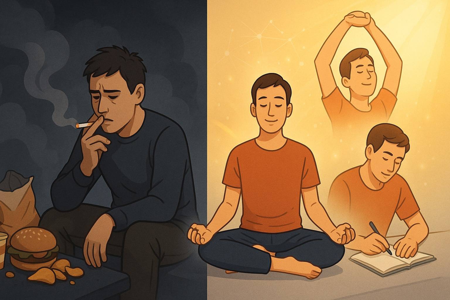 快速缓解压力和焦虑的方法汇总(科学健康向)插图 快速缓解压力和焦虑的方法汇总(科学健康向)插图