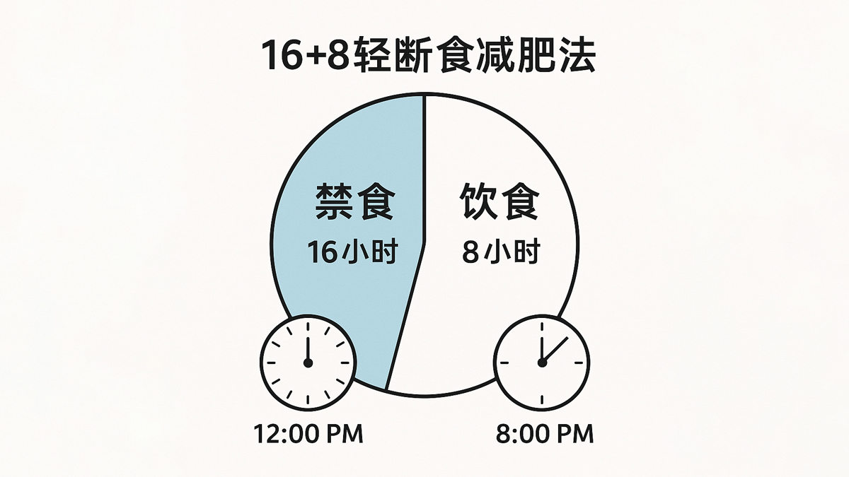 16+8轻断食减肥法——可能是最科学最有效的减肥方法插图 16+8轻断食减肥法——可能是最科学最有效的减肥方法插图
