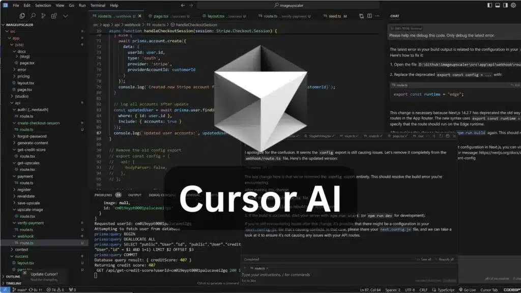 Cursor + Codex 的AI开发专业流程:从“能写”到“能交付”的一整套方法插图 Cursor + Codex 的AI开发专业流程:从“能写”到“能交付”的一整套方法插图