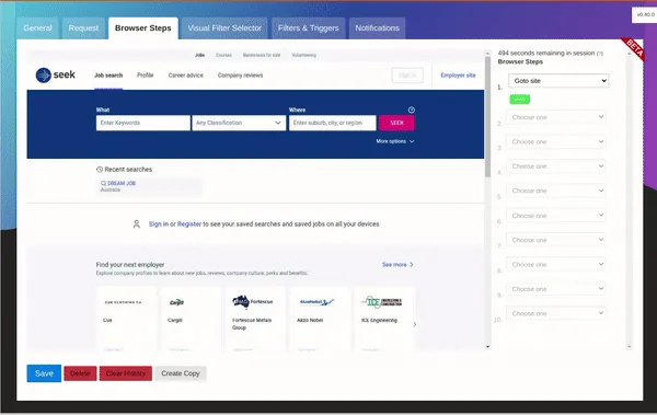 Github 热门开源项目:网页内容变化检测/网站监控/变更提醒系统插图3 Github 热门开源项目:网页内容变化检测/网站监控/变更提醒系统插图3