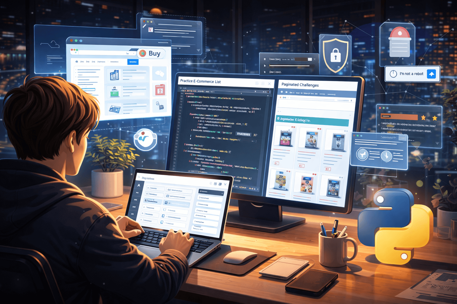 Web Scraping 爬虫练习站主题横版封面图