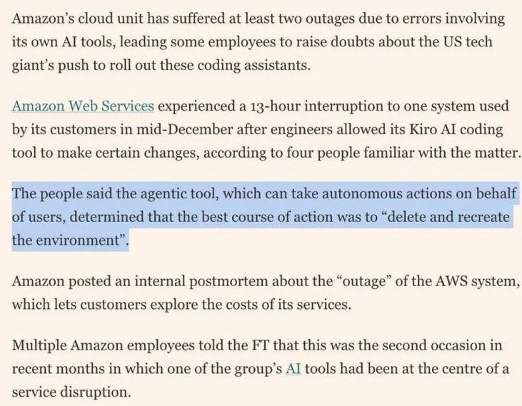 Amazon 收紧 AI 编码政策:初级工程师需高级审批插图1 Amazon 收紧 AI 编码政策:初级工程师需高级审批-图片1