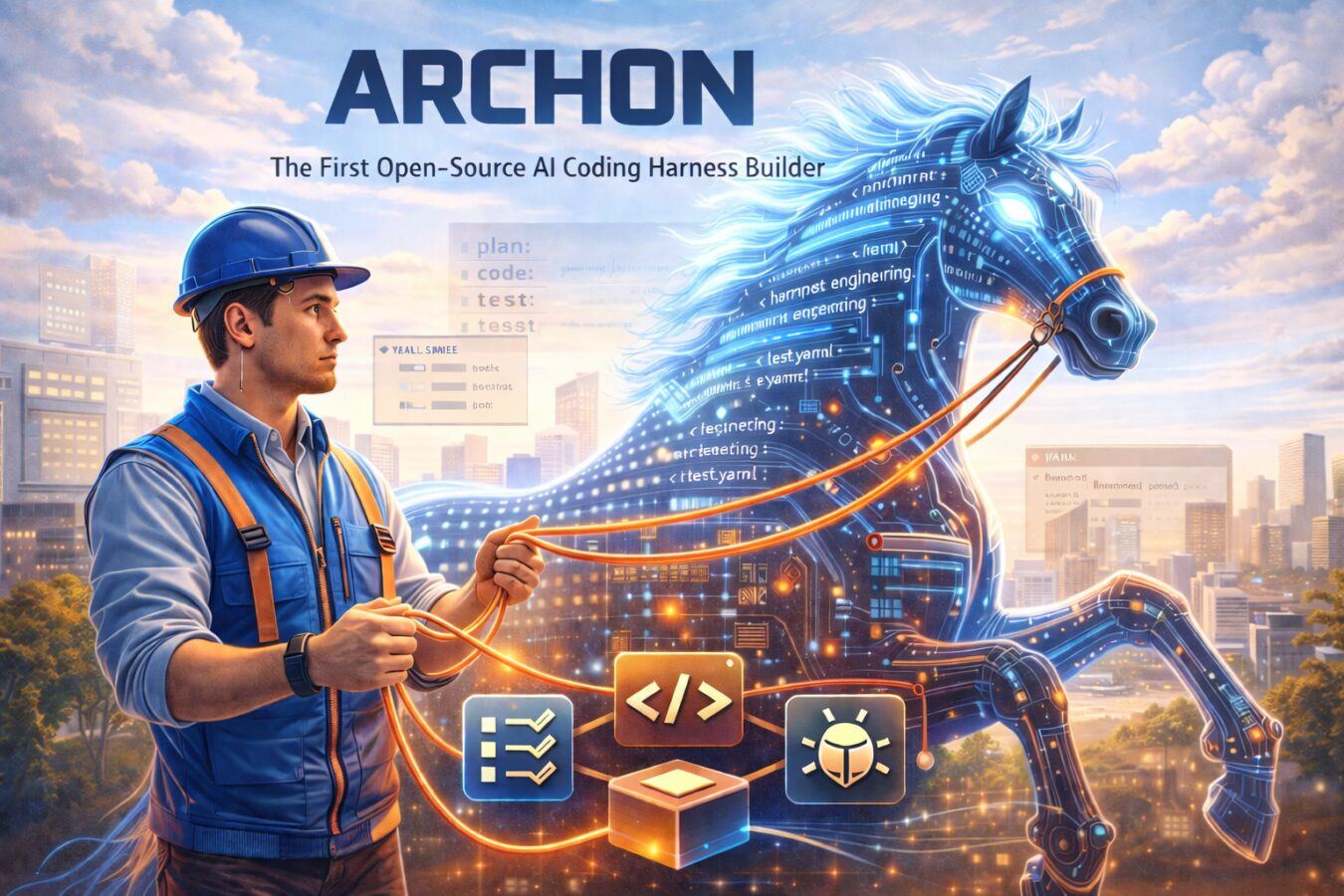 Archon：首个开源 AI 编程 Harness Builder，到底强在哪？插图