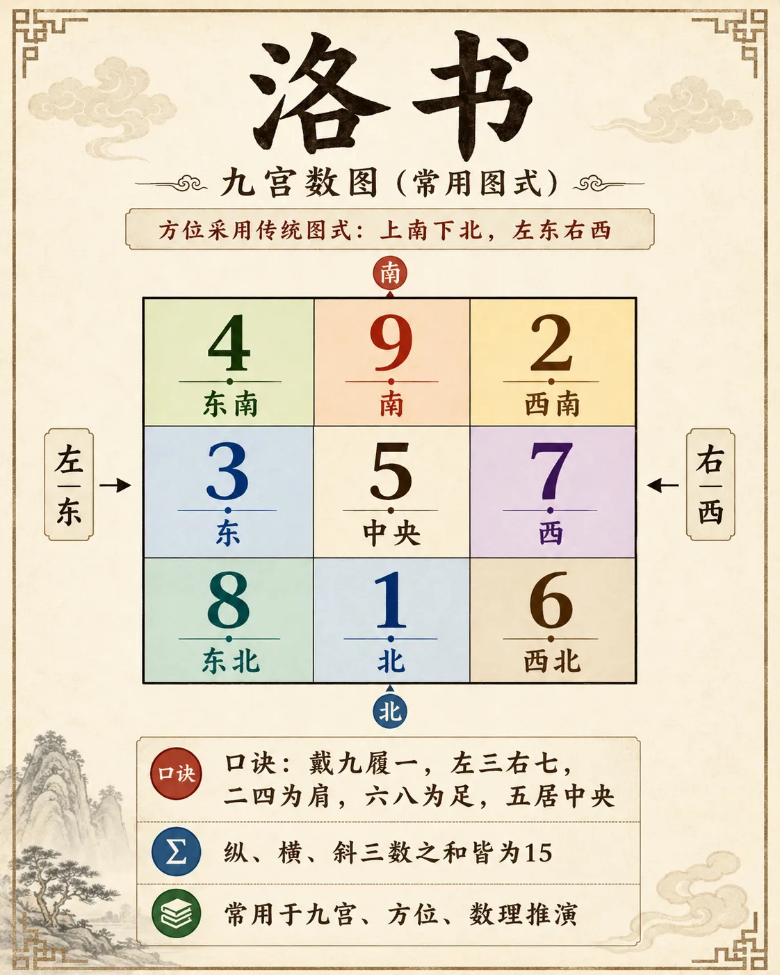 河图洛书——古人的“操作系统”？3分钟带你读懂中华玄学的底层浪漫插图2