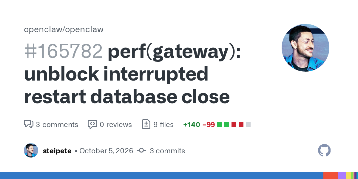OpenClaw 24h 更新快报（2026-10-06）：会话 Board 重构、Gateway 重启修复、渠道插件整理
