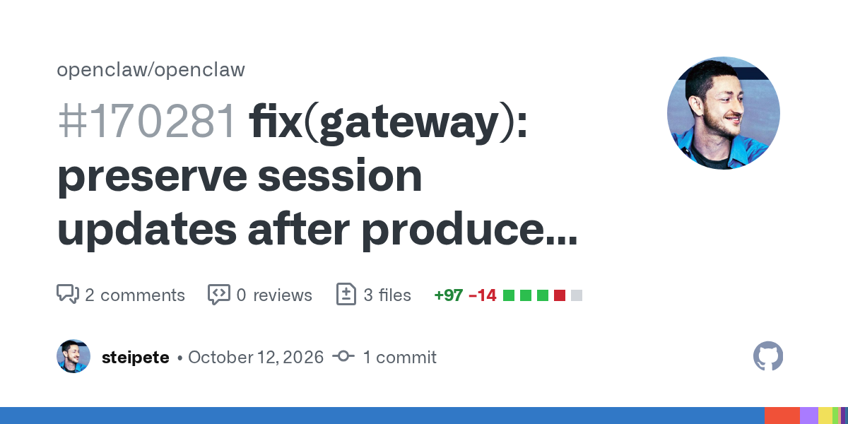 OpenClaw 24h 更新快报(2026-10-13):Gateway 会话修复、Cron 清理可靠性、控制台 Doctor 改进插图 OpenClaw 24h 更新快报(2026-10-13):Gateway 会话修复、Cron 清理可靠性、控制台 Doctor 改进